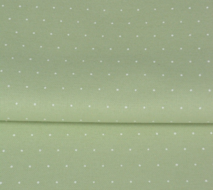 32 ct Murano Mini Dots green 6349