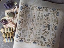 A beautiful garden - PDF - Stitches Through The Years