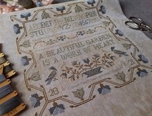 A beautiful garden - PDF - Stitches Through The Years