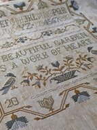 A beautiful garden - PDF - Stitches Through The Years