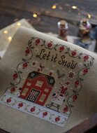 Waiting for Santa - PRINT - Stitches Through The Years