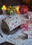 Pumpkin Time- PRINT - Stitches Through The Years