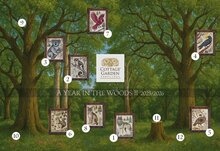 A year in the Woods II serie - 8 - Bobcat -  Cottage Garden Samplings