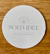 Ronde kartonnetjes 10,2 cm &ndash; set van 2 (voor pindrum)