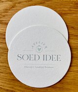 Ronde kartonnetjes 10,2 cm &ndash; set van 2 (voor pindrum)