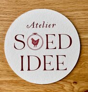 Ronde kartonnetjes 11,7 cm &ndash; set van 2 (voor pindrum)