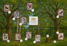 A year in the Woods II serie - 10 - Skunk -  Cottage Garden Samplings