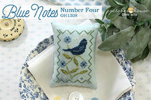 Blue Notes - Number Four- October House Fiber Arts