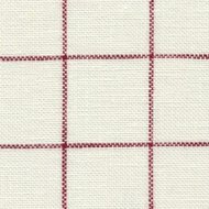 Zweigart Belfast Carré Wit/Rood