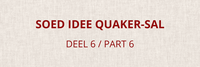 Soed Idee Quaker SAL deel 6 Soed Idee Quaker SAL deel 6