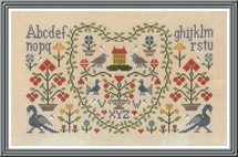 New Antique Sampler - Jardin Prive