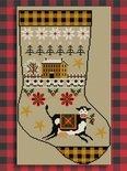 Rustic Christmas Series Stocking I - Twin Peak Primitives