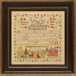 Frances Grassby 1845- Hands Across the Sea Samplers