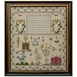 Hannah Gaskell 1823- Hands Across the Sea Samplers