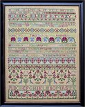 Mary Wills c.1750- Hands Across the Sea Samplers
