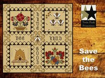 Save the Bees- Twin Peak Primitives
