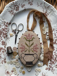 Pink Primrose Pin Disk-Stacy Nash Primitive Designs