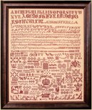 Mary 395 ~1869- Hands Across the Sea Samplers