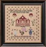 Sarah Howarth 1835 - Hands Across the Sea Samplers