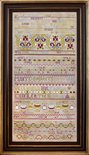 Mary Carter 1712 ~ the 2020 Queen of the May - Hands Across the Sea Samplers