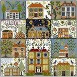 American Homes - Historische Stickmuster