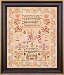 Mary Ann Diaper 1826 - Hands Across the Sea Samplers