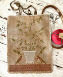 Holly Basket Sewing Roll - Stacy Nash Designs