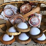 Wooden Pincushion Form - Jeannette Douglas Designs