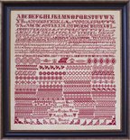 Harriett Salt 1866 - Hands Across the Sea Samplers