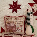 Christmas House- Pansy Patch Quilts & Stitchery