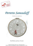 Red Robin And Snow Wreath- Perrette Samouiloff