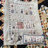 Bluebirds and Bluebells Sampler - Pansy Patch Quilts and Stitchery