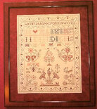 My Favorite Scottish Sampler - Olde Willow Stitchery Design