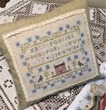 Blue Blooming Sampler -The Nebby Needle