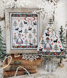 Eighth Day of Christmas Sampler and Tree- Hello from Liz Mathews