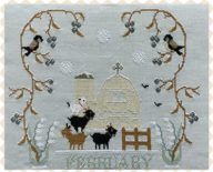 Barn Calendar : February - Twin Peak Primitives