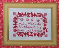 Christmas Schoolhouse - PDF - The Spanish Stitcher