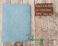 40 ct Peacock Blue - xJudesign