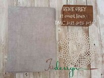 32 ct  Beige Grey - xJudesign