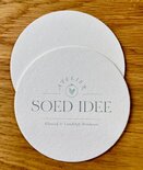 Ronde kartonnetjes 10,2 cm – set van 2 (voor pindrum)