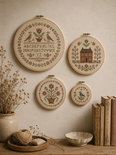 Houten borduurring, decoratief