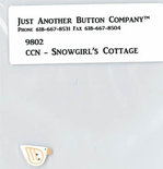 Frosty Forest 7. Snowgirl's Cottage Buttonpack
