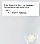 Frosty Forest 8. Snowy Reindeer Buttonpack