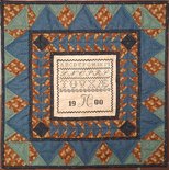 FC 1900 Sampler Quilt Blue edition