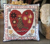 Pennsylvania Fraktur Heart