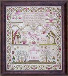 Elizabeth Weston Sampler - Hands Across the Sea Samplers