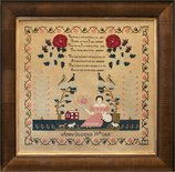 Ann Ogden 1844- Hands Across the Sea Samplers