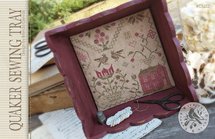 Quaker Sewing Tray- With Thy Needle and Thread