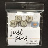 M is for MEOW pinset