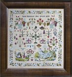 Jane Bannister 1855- Hands Across the Sea Samplers